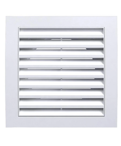 Вытяжная вентиляционная решетка из АБС-пластика с фланцем Era 1515RR10F 15x15 D100 White фото