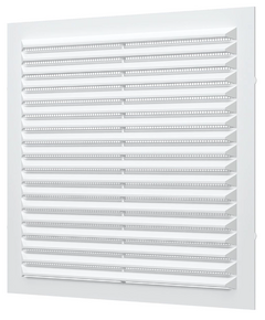 Вытяжная вентиляционная решетка из ПВХ Aluvent 1313V 13x13 White фото