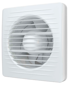 Ventilator de evacuare axial cu plasa VentEurope CLASSIC 125 White