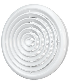 Диффузор приточно-вытяжной со стопорным кольцом и фланцем д.125 Эра фото