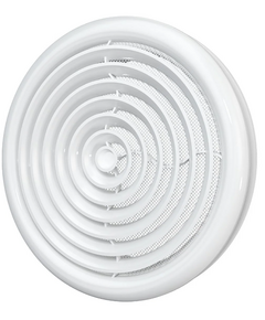 Диффузор приточно-вытяжной со стопорным кольцом и фланцем д.160 Эра фото