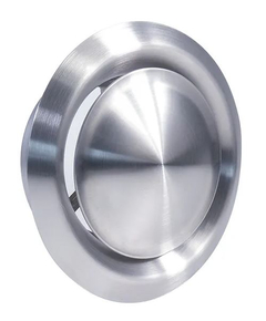 Анемостат вытяжной из нерж.стали д.100 Promistral фото