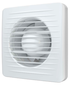 Осевой вытяжной вентилятор VentEurope с обр. клапаном, антимоск.сеткой и таймером д. 100 фото