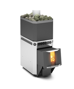 Печь для бани Теплодар РУСЬ-18 ЛНЗП Профи Панорама 1.1 (без двери и обрамления) 18 kW фото