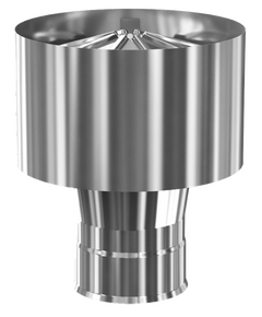 Дефлектор для одностенного дымохода Теплодар D200 фото