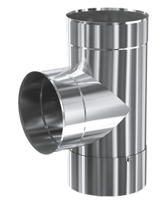 Cot cu revizie la 90° pentru coșul de fum TEPLODAR Profi D200