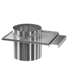 Supapă-regulator pentru coșul de fum TEPLODAR Profi D115 (0,8mm)