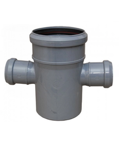 Cruce unică plană, 110/50, unghi de 87°, HTDA Valsir