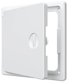 Люк накладной с ручкой-задвижкой 15х15 Эра фото