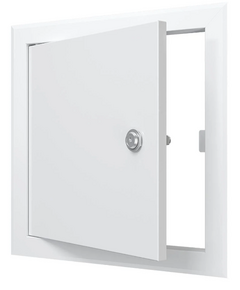 Люк ревизионный металлический с замком 30х30 Эра фото