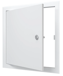 Люк ревизионный металлический с замком 35х35 Эра фото