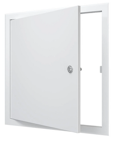 Люк ревизионный металлический с замком 60х60 Эра фото