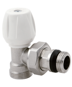 Robinet unghiular pentru mamelon cu garnitură filetată 1/2" (alimentare) Icma