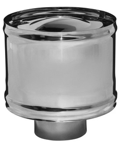 Umbrelă-K cu protecție împotriva vântului pentru coș de fum Ferrum D115 (0,5mm)