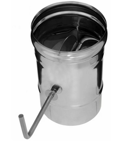 Șiber pentru coșul de fum Ferrum D115 (0,5 mm)