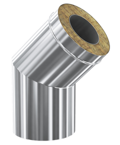 Colț-sandwich pentru coș de fum 135° TEPLODAR Профи D150х200