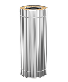 Sandwich coș de fum cu pereti dubli 0,5m TEPLODAR Профи D150x200 z/n