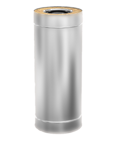 Sandwich coș de fum cu pereti dubli 0,5m TEPLODAR D150x200 o/n