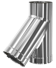 Sandwich-trei căi pentru coș de fum 135° TEPLODAR Профи (430/0,8) D150x200 z/n