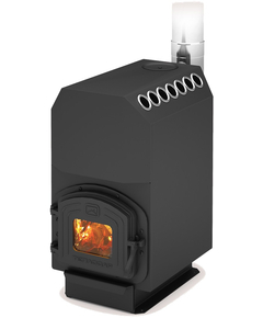 Sobă cu tub de încălzire și gătit TEPLODAR ТОП-200 ДЧ 20 kW