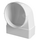 Conector unghiular pentru conductă plană cu distribuitoare Era 511СК10ФП 90° 5,5x11 D100 Conector unghiular pentru conductă plană cu distribuitoare Era 511СК10ФП 90° 5,5x11 D100