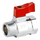 Шаровый кран mini 1/2'' FM red Genebre фото