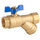 Robinet sferic fluture 1' FF cu filtru 'Y' Genebre
