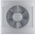Ventilator evacuare design cu supapa VentEurope ELEGIA 125 BD D125 Gray Metal