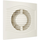 Ventilator evacuare design cu supapa VentEurope ELEGIA 100 BD D100 Ivory