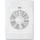 Ventilator de extracție axial cu temporizator DICITI Standard 5ET D125 Alb