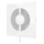 Ventilator de evacuare cu intrerupator si grila VentEurope REFINED 125 PS White