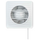Ventilator de evacuare axial cu grila si intrerupator cu lant VentEurope CLASSIC 100 PS White