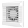 Ventilator de evacuare axial cu jaluzele VentEurope AUTO 125 D125 White
