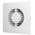 Ventilator evacuare axial cu timer electronic VentEurope ELEGIA 100 BD T D100 White