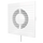 Ventilator axial de extractie cu intrerupator si grila VentEurope REFINED 100 PS White