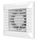 Ventilator de evacuare axial cu jaluzele VentEurope AUTO 100 White