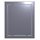 Ușă de revizie de perete dark gray metal L2025 Era