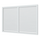 Grilă de ventilație, profil PVC 600x900 Era