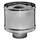 Parasolar-K cu protecție împotriva vântului pentru coșul de fum Ferrum D180 (0,5mm)