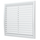 Grilă de ventilație de evacuare din plastic ABS Era 3535РР 35х35 Alb
