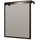 Ecran metalic decorativ pentru radiator EVECS 5 (variantă scurtă)