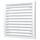 Grilă de ventilare din plastic ABS Era 2222PP 22x22 Alb