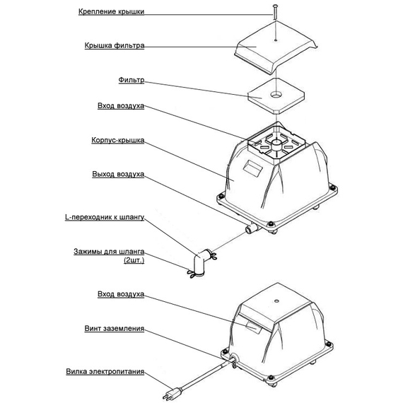 Compresor 42W monofazat Starplast, 5 image