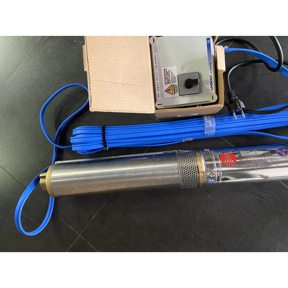 Набор погружного насоса Linz Electric 95 PR2 N/21 (QEM 150, кабель 40м 4x1.5) 1,1 kW, изображение [1] фото