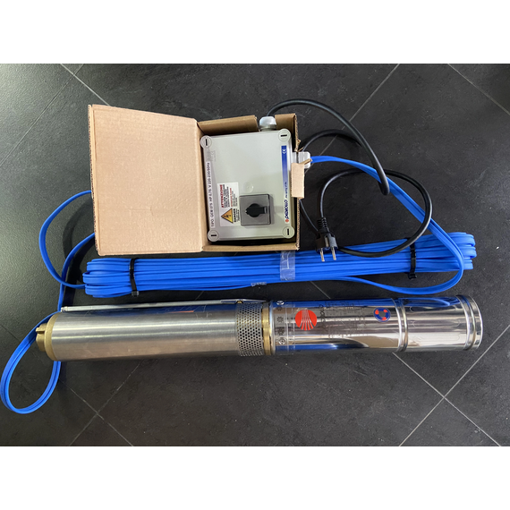 Набор погружного насоса Linz Electric 95 PR3 N/07 (QEM 075, кабель 20м 4x1.5) 0,55 kW, изображение [1] фото