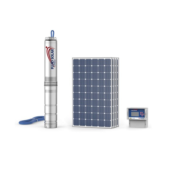 Погружной насос на солнечных панелях Pedrollo FLUID SOLAR 2/6 0,75 kW фото