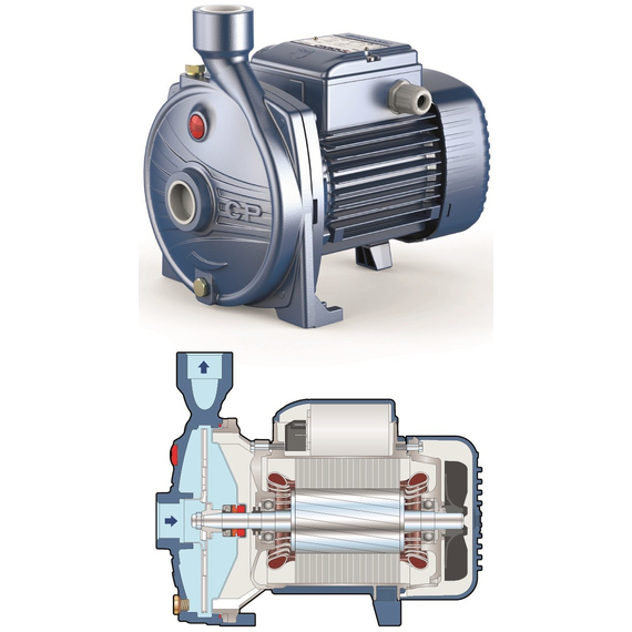 Центробежный насос Pedrollo CP 150 0,75 kW фото