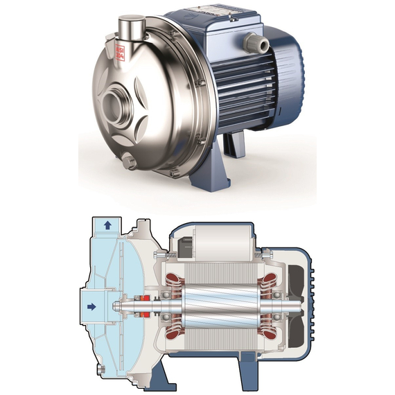 Центробежный насос Pedrollo CP190-ST4 (AISI 304) 1,5 kW фото