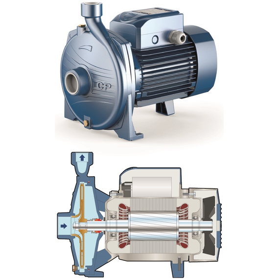Центробежный насос Pedrollo CPm 158-ST4 (AISI 304) 0,75 kW фото