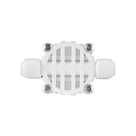 Клапан запорный пластиковый с быстрым соединением 1/4''  (для обратного осмоса) USTM, изображение [1] фото